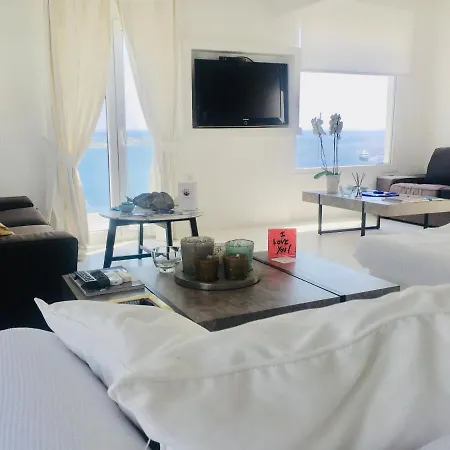 アパート Panoramic Mykonos-5min From Nammos Mykonos Town
