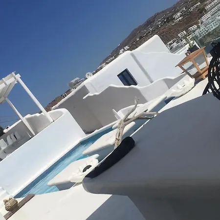 アパート Panoramic Mykonos-5min From Nammos